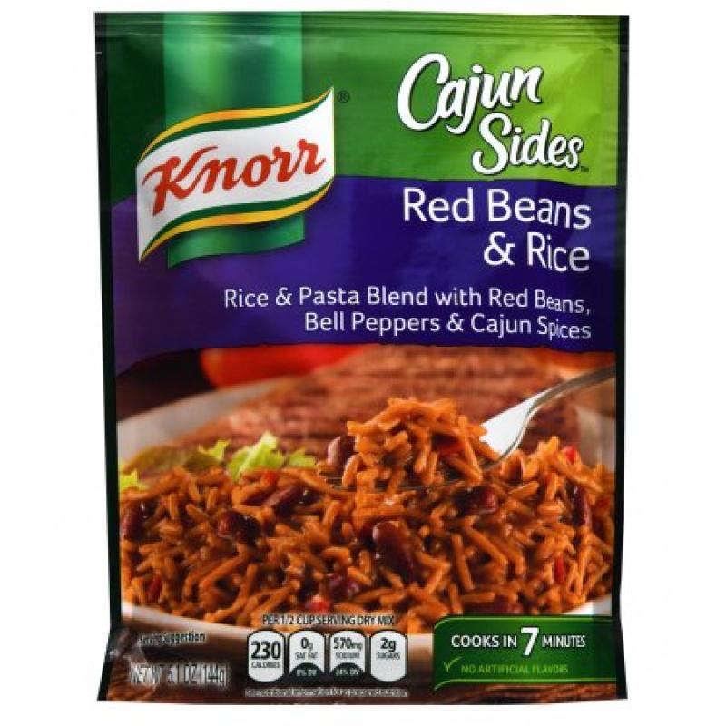 Knorr Cajun Sides Red Beans & Rice Rice Side Dish, 5.1 oz