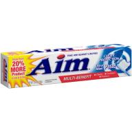 Aim™ Multi-Benefit Cavity Protection Ultra Mint Paste 5.5 oz. Box