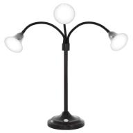 3 Head Desk Lamp, LED Light with Adjustable Arms, Touch Switch and Dimmer by Lavish Home