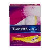 Tampax Radiant Regular Tampons Unscented - 16 CT