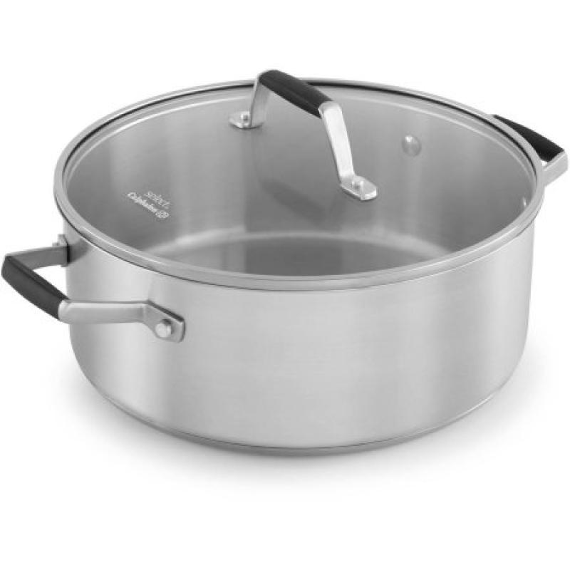 Select by Calphalon Stainless Steel 5-Quart Dutch Oven