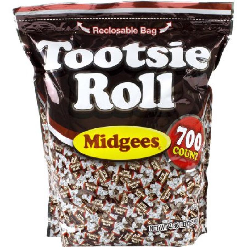 Tootsie Roll Midgees Candy, 700 count, 4.86 lbs