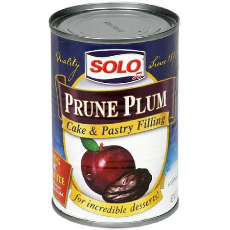 Solo Prune Plum Filling, 12 oz (Pack of 6)