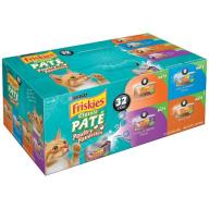 Purina Friskies Classic Paté Poultry Favorites Cat Food Variety Pack 32-5.5 oz. Cans