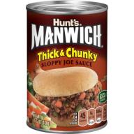 Manwich Thick & Chunky Sloppy Joe Sauce, 15.5 oz