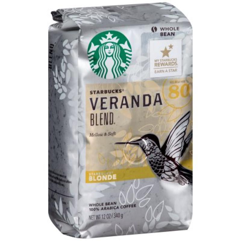 Starbucks® Blonde Veranda Blend® Whole Bean Coffee 12 oz. Bag