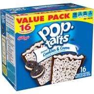 Kellogg&#039;s Frosted Cookies & Creme Pop-Tarts, 16 ct