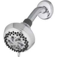 Waterpik 6-Mode PowerSpray Plus Showerhead, Chrome