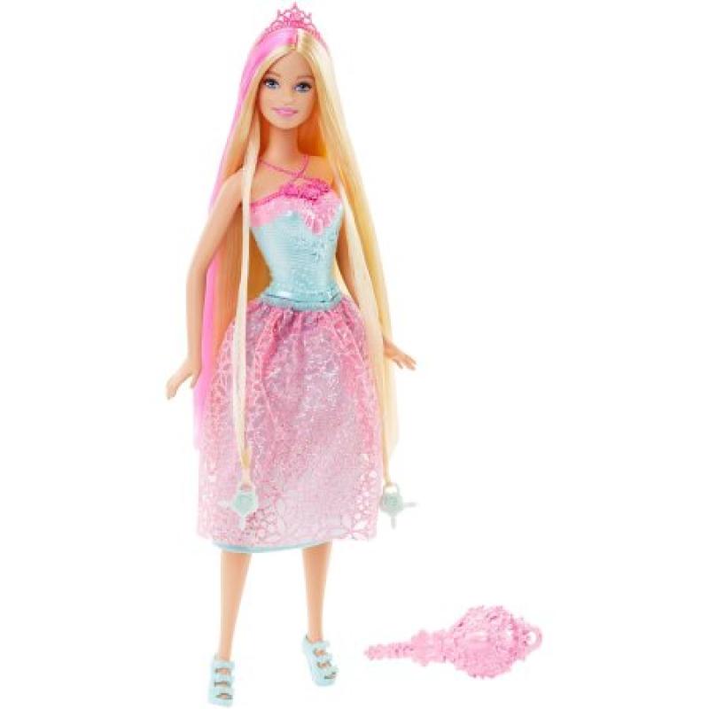 Barbie Long Hair Princess Doll, Pink