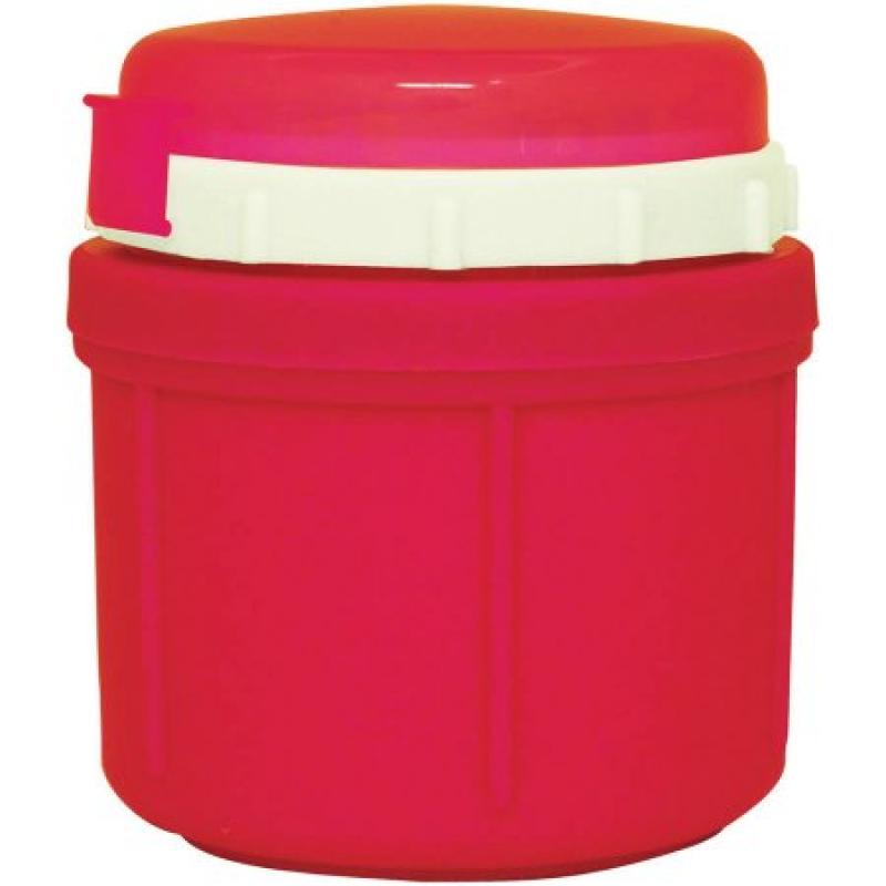 Range Kleen GO GO Foam Insulated Food Jar, 10 oz, Cherry Red