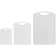 Mainstays 3-Piece Basic Poly White Cutting Boards