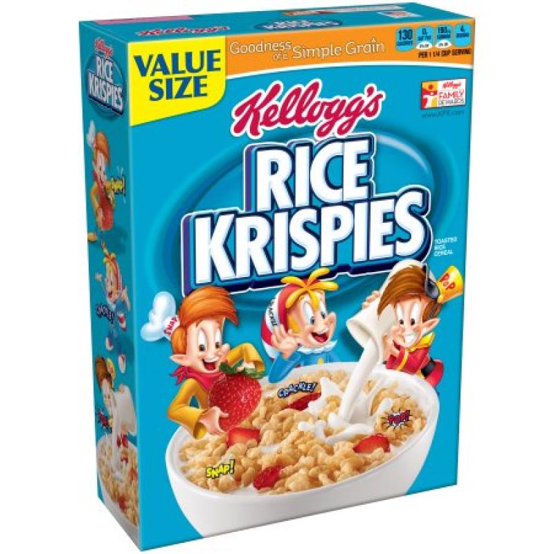 (2 Pack) Kellogg&#039;s Rice Krispies, Original, 24 Oz - $0.15/oz