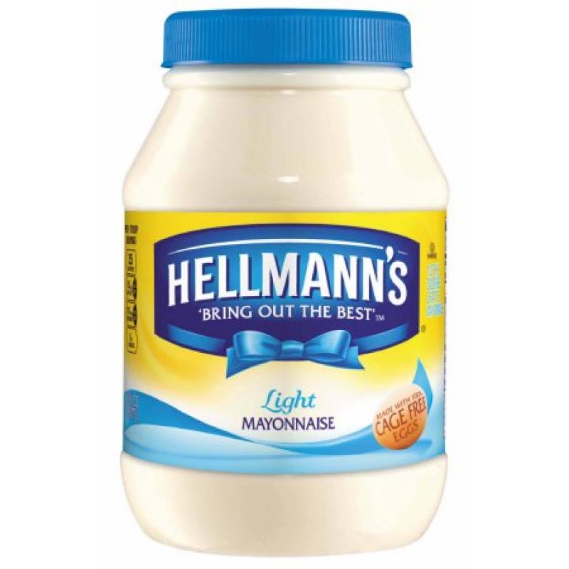 Hellmann&#039;s Light Mayonnaise, 30 oz