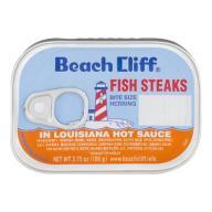 Beach Cliff: Fish Steak in Hot Sauce 3.75oz