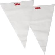 Cake Boss Decorating Tools 18" Disposable Icing Duo Decorating Bags, 25 Count