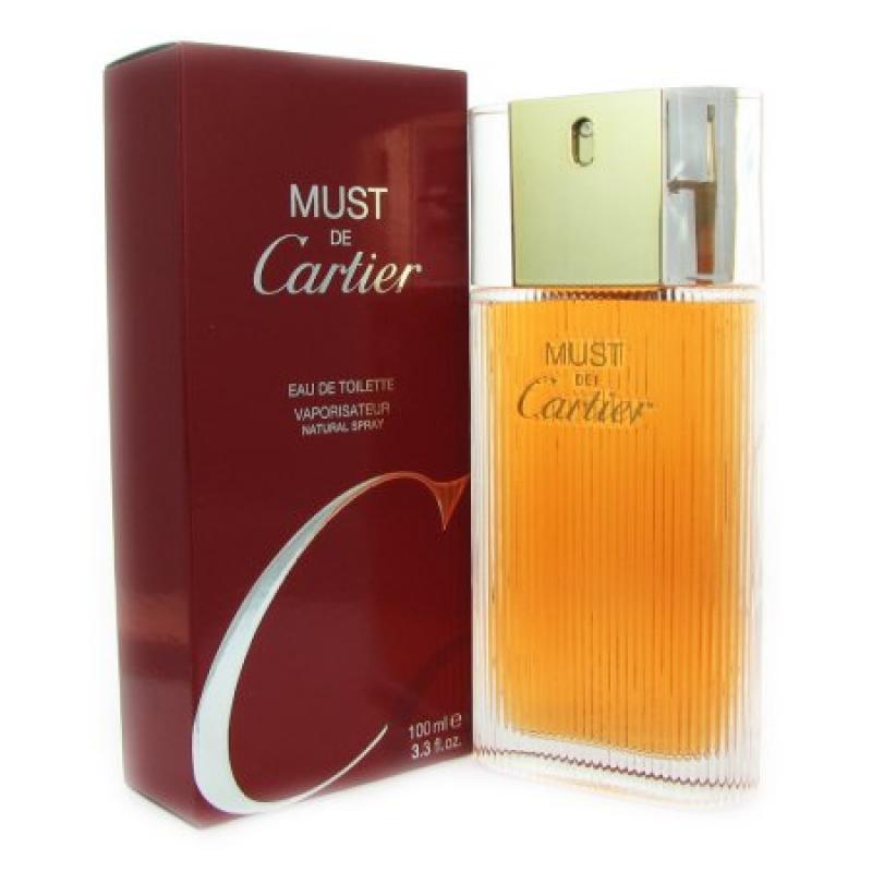 Must de Cartier for Women 3.3 oz EDT Spray
