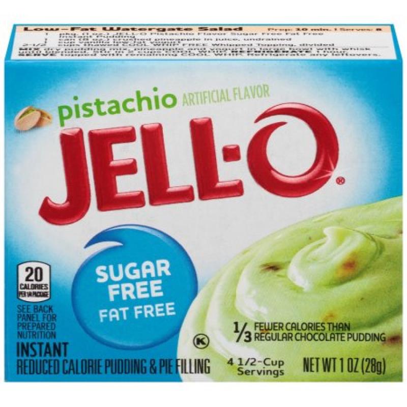 Jell-O Instant Pudding & Pie Filling Sugar Free Pistachio, 1 Oz