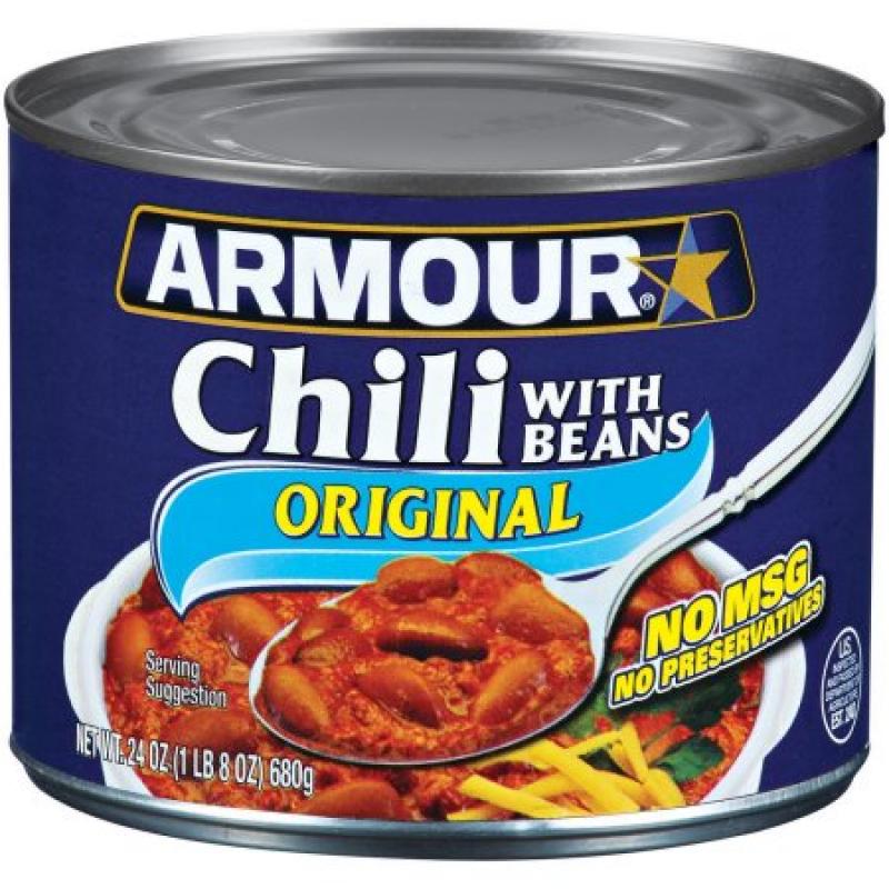 Armour w/Beans Chili, 24 oz