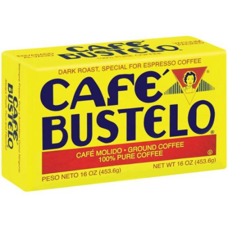 Cafe Bustelo Dark Roast Ground Coffee, 16 oz
