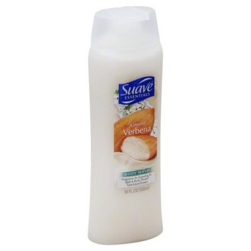 Suave Naturals Body Wash, Creamy Almond & Verbena, 18 Oz