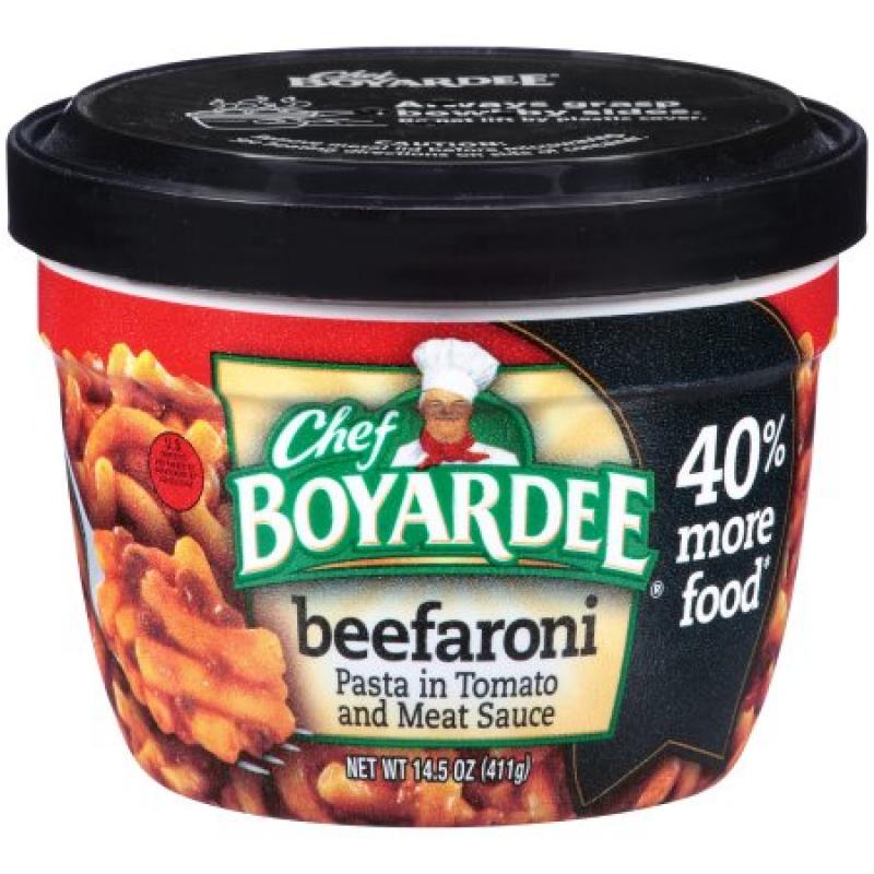 Chef Boyardee® Beefaroni Pasta in Tomato and Meat Sauce 14.5 oz. Bowl