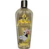 Pure & Basic Natural Bath and Body Wash Wild Banana Vanilla -- 12 fl oz