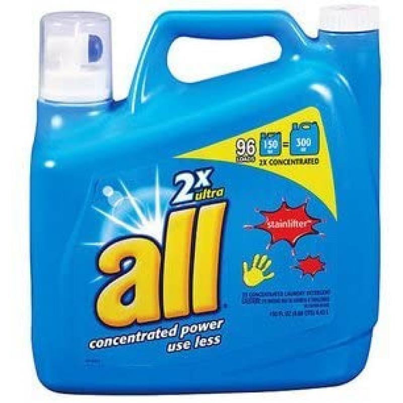 All Ultra Free Clear HE Liquid Laundry Detergent - 141oz