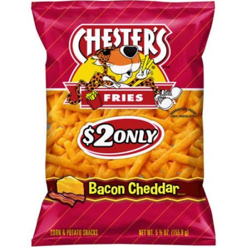 Chester&#039;s® Bacon Cheddar Fries Corn & Potato Snacks $2 Prepriced 5.5 oz. Bag