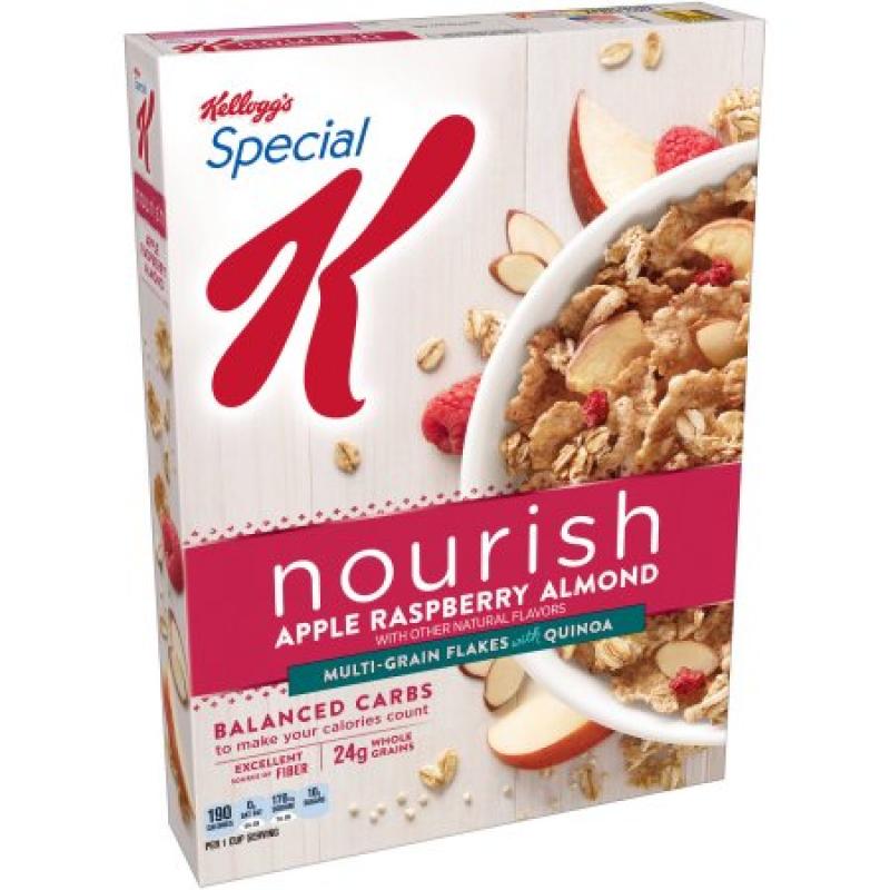Kellogg&#039;s Special K Nourish Apple Raspberry Almond Cereal, 14 oz