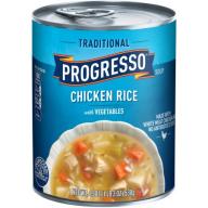 Progresso Gluten Free Low Fat Traditional Chicken Rice with Vegetables Soup 19 oz Can