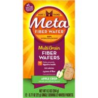 Metamucil Fiber Supplement Wafers, 24 ct, 9.3oz (Choose your Flavor)