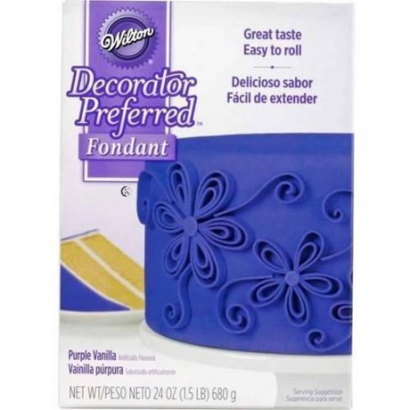 Wilton Decorator Preferredￂﾮ Fondant, Purple 24 oz. 710-2310