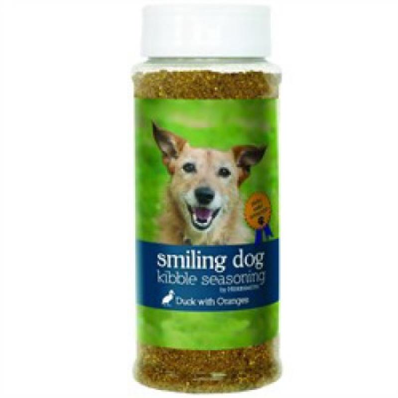 Herbsmith Smiling Dog Kibble Seasoning, Duck with Oranges, Small