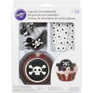 Wilton Cupcake Decorating Kit, Pirate 24 ct. 415-2194