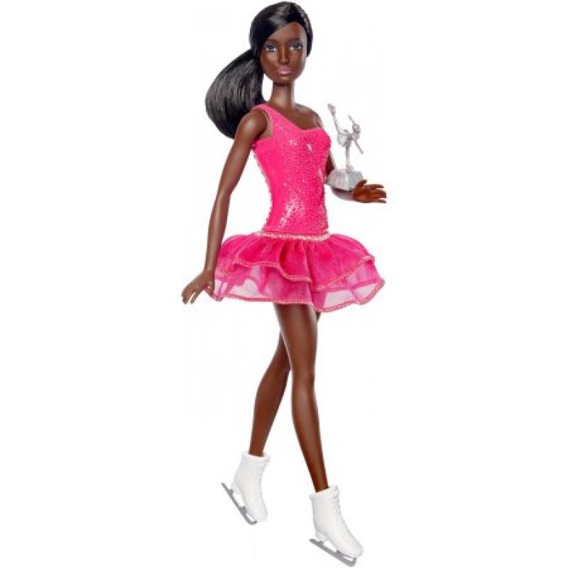 Barbie Ice Skater African-American Doll