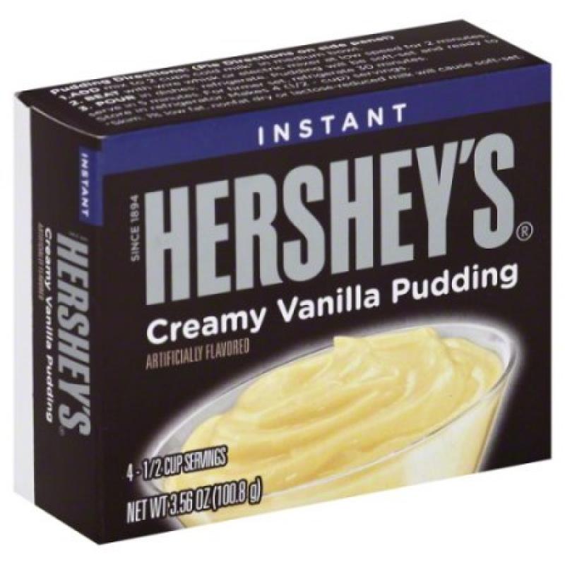 Hershey&#039;s Creamy Vanilla Instant Pudding Mix, 3.56 oz