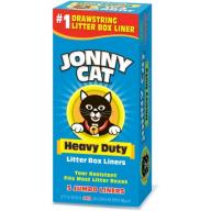 Jonny Cat: Heavy Duty Jumbo w/Drawstring Litter Box Liners, 5 Ct