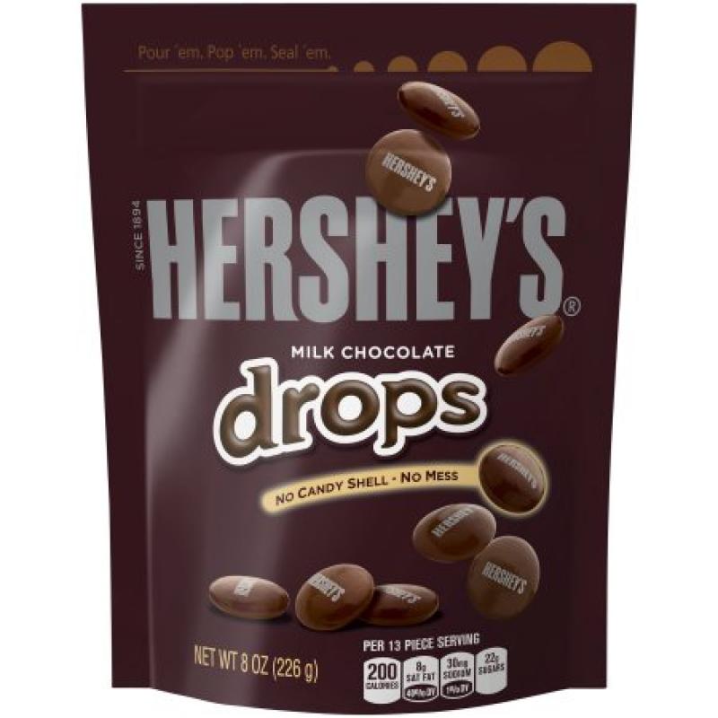 HERSHEY&#039;S Milk Chocolate Drops, 8 oz