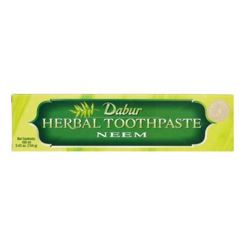 Dabur Neem Herbal Toothpaste, 3.5 Oz