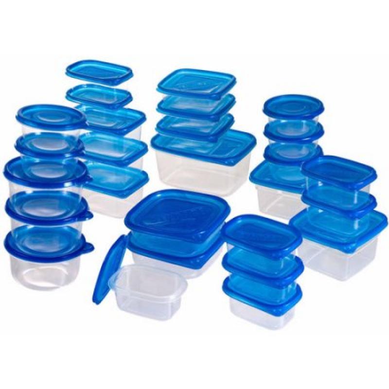 Food Storage Container Set with Air Tight Lids, 54-Piece