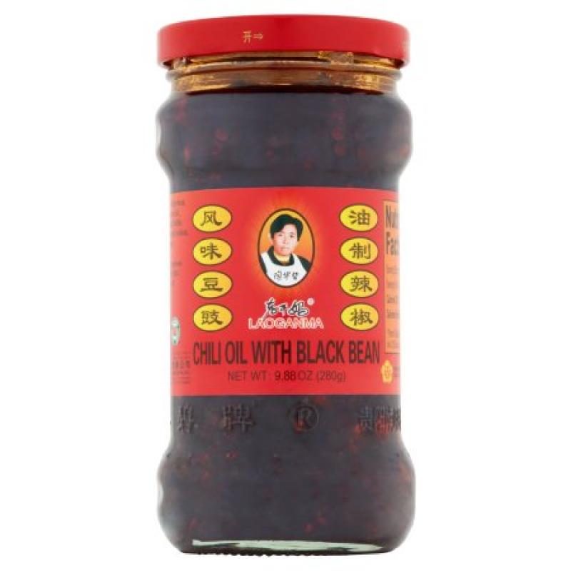 Lao Gan Ma Chili Oil With Black Bean, 9.88 oz