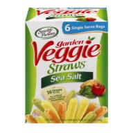 Sensible Portions Sea Salt Garden Veggie Straws, 1 oz, 6 count