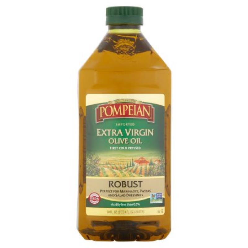 Pompeian® Robust Imported Extra Virgin Olive Oil 68 fl. oz. Plastic Bottle