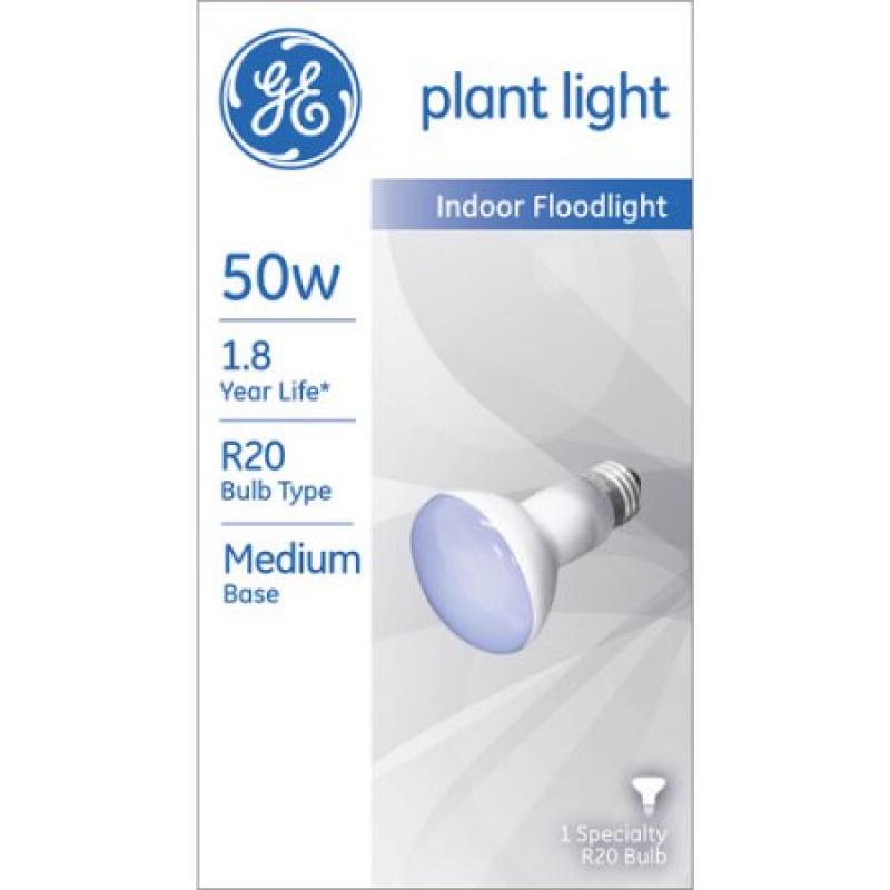 GE 50-Watt R20 Plant Light, 1-Pack