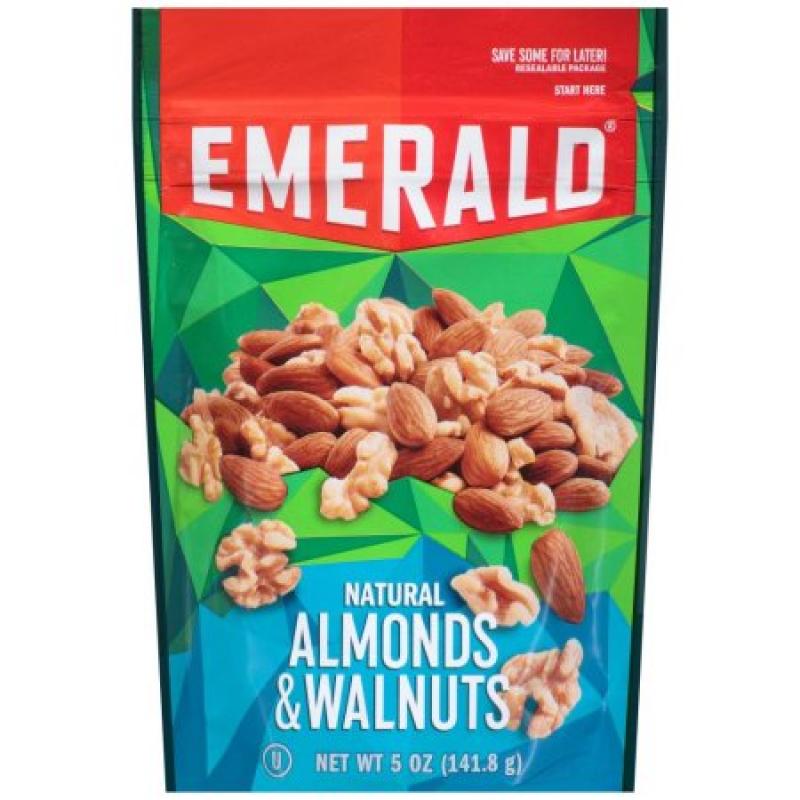 Emerald Natural Almonds and Walnuts, 5 Oz