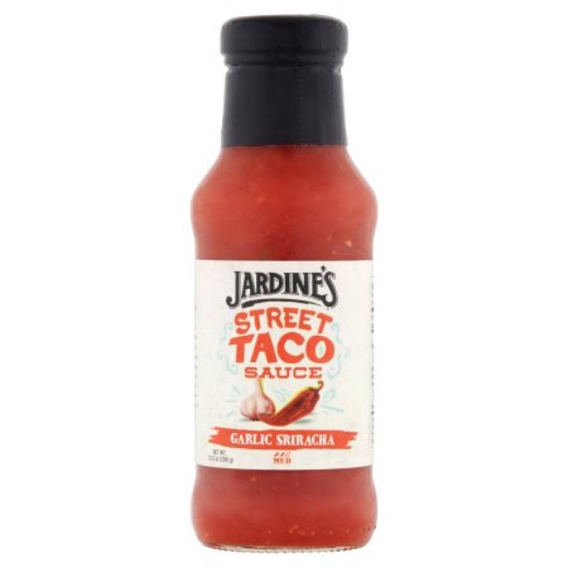 Jardine&#039;s Garlic Sriracha Mild Street Taco Sauce, 10.5 fl oz