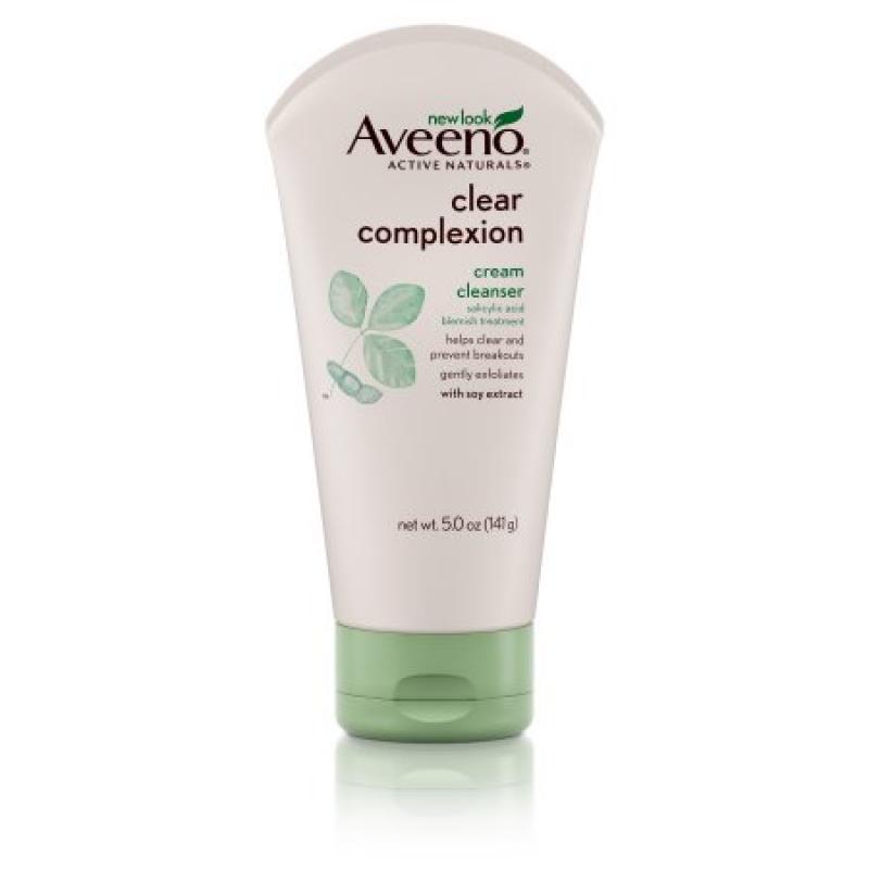 Aveeno Active Naturals Clear Complexion Cream Cleanser, 5?oz
