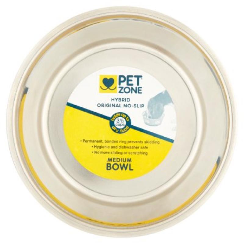 Pet Zone Stainless Steel Large Bowl