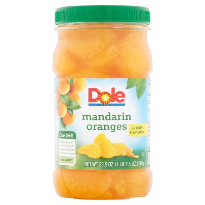 Dole® Mandarin Oranges in 100% Fruit Juice 23.5 oz. Jar