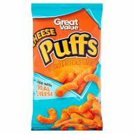 Great Value Cheese Puffs, 9.25 oz